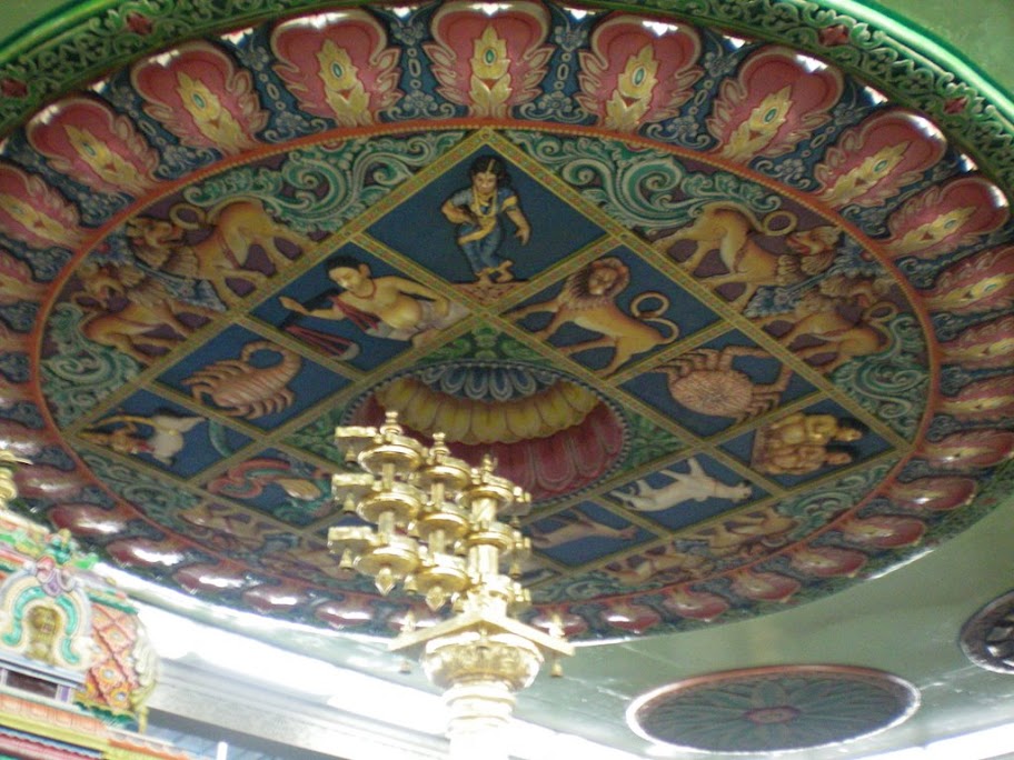 Temple Sri srinivasa Perumal : intérieur
