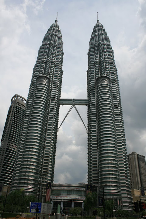 Vue des Twin Towers Petronas