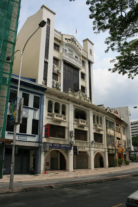 Maisons coloniales de la rue Jalan Ampang