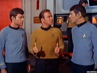 McCoy, Kirk e Spock