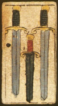 3 de Espadas, séc. XVII