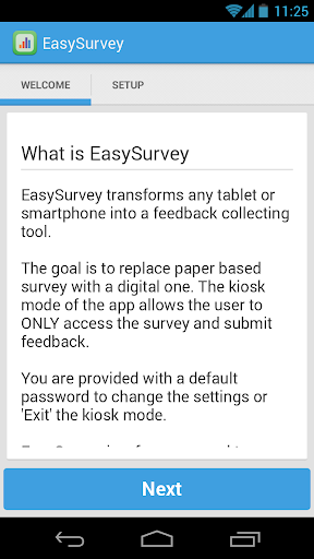 EasySurvey - Kiosk Survey