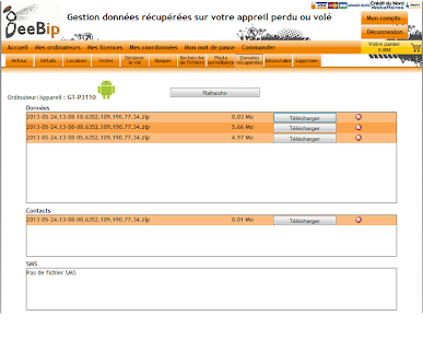 BeeBip Antivol Screenshots 14
