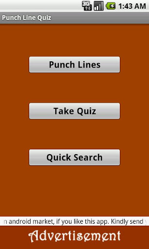 Punch Line Quiz