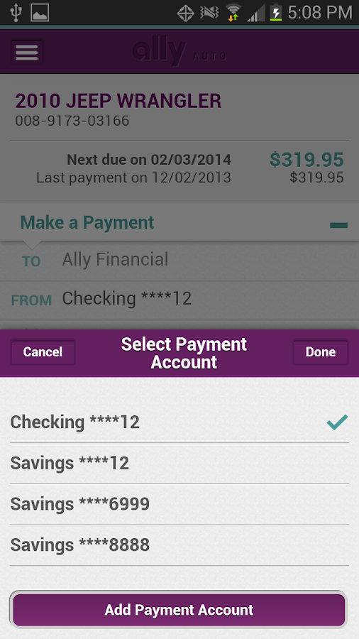 Ally Auto Mobile Pay Android Apps on Google Play