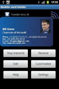 Manager of business cards