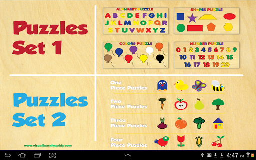 20 Children's Wooden Puzzles