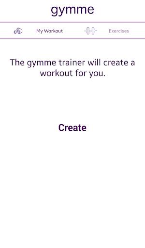 Gymme: Your Workout Generator