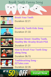 Brush Teeth Funny Song