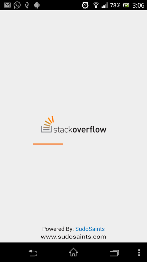 Android application SoClient - StackOverflow screenshort