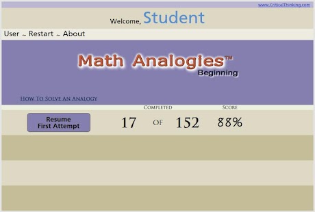Math Analogies™ Beginning Screenshots 9