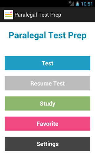 Paralegal Test Prep