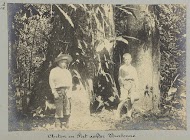 Anton en Piet achter Tourtonne