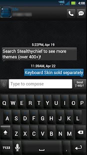 How to download GO SMS Black Blue Theme 1.0 mod apk for android