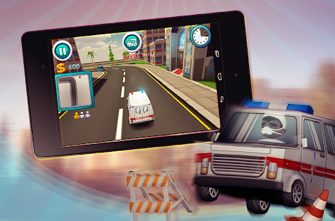 How to download Ambulance Rush 3d 3.0 unlimited apk for android