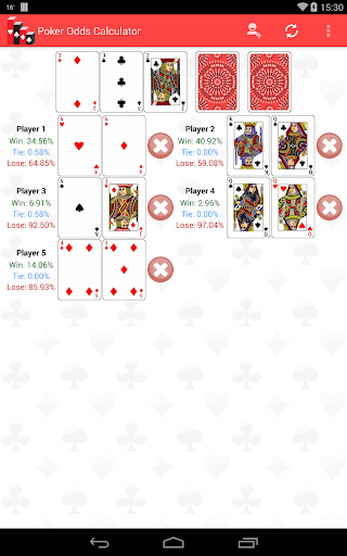 【免費工具App】Poker Odds Calculator-APP點子