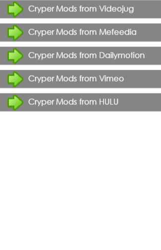 Cryper Mods Guide