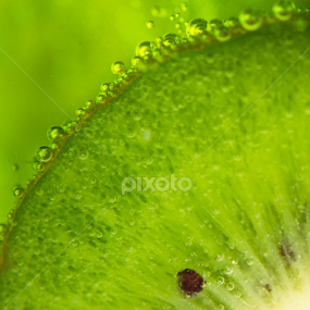 Fizzy Kiwi by Stirbu Eduard Aurel - Abstract Macro