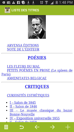 Baudelaire : Oeuvres