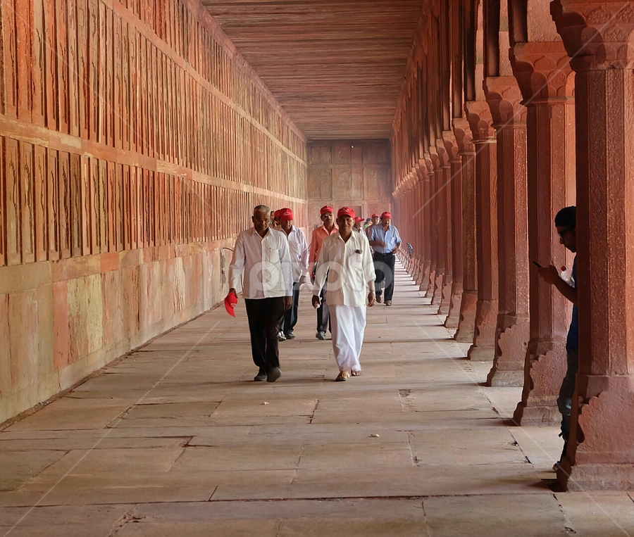 The domestic tourists by Rudy Pras - City,  Street & Park Historic Districts