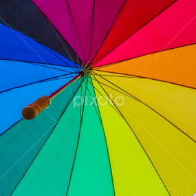 Umbrella by Abdelmoumen Taoutaou - Abstract Patterns