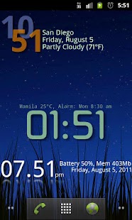 Advanced Clock Widget Pro - screenshot thumbnail