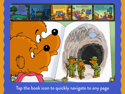 【免費教育App】Berenstain Bears in the Dark-APP點子