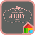 JURY GRAY LINE Launcher theme icon