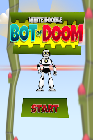 White Doodle Bot of Doom