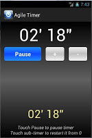 Agile Timer APK capture d'écran Thumbnail #2