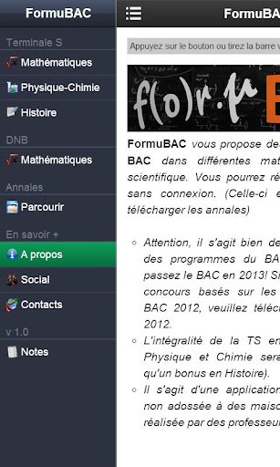 FormuBAC