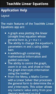 TeachMe Linear Equations Screenshots 4
