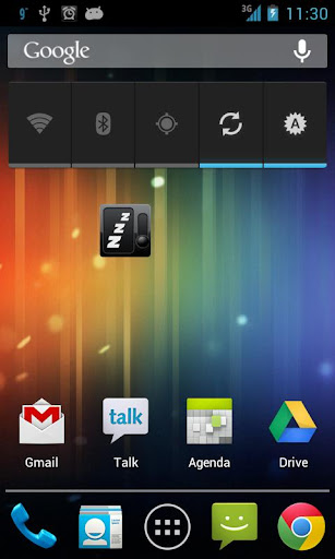 Bedside Mode widget