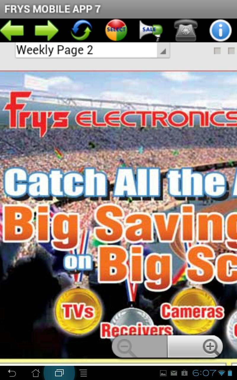 Frys Electronics Viewer Mobile Screen 2
