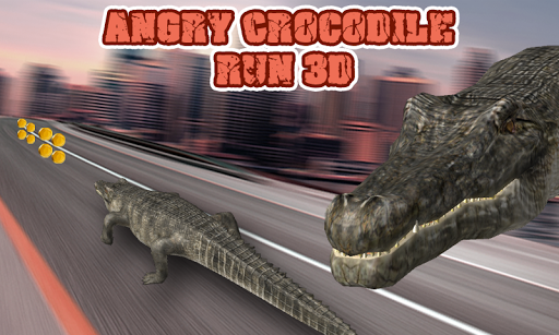 Angry Crocodile Run 3D