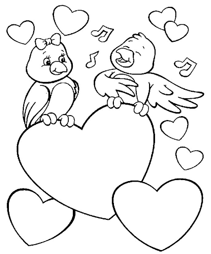 Valentine's Day Coloring