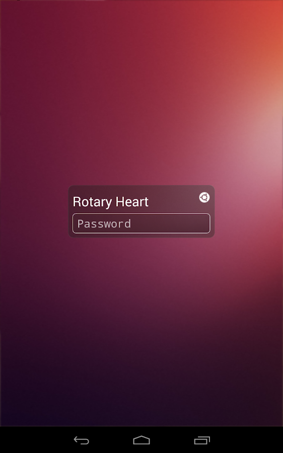 Ubuntu Lockscreen - screenshot