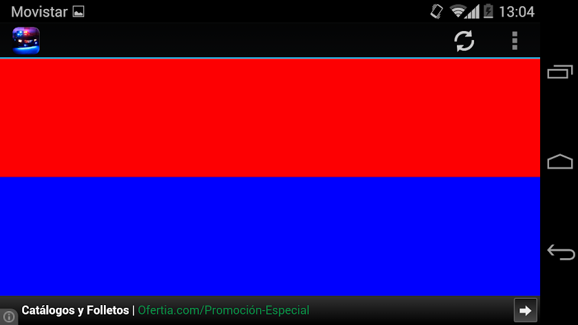 Police lights Screen 2