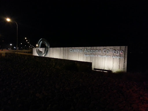 Central Arizona College Sign