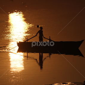 man at work by Dipak Marfatia - People Portraits of Men