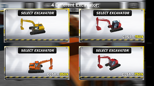Android application Excavator Simulator Mania Full screenshort