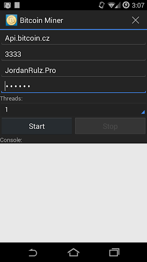 Bitcoin Miner for Android