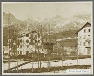 Gezicht op Monte Cristallo bij Cortina d'Ampezzo in de Dolomieten