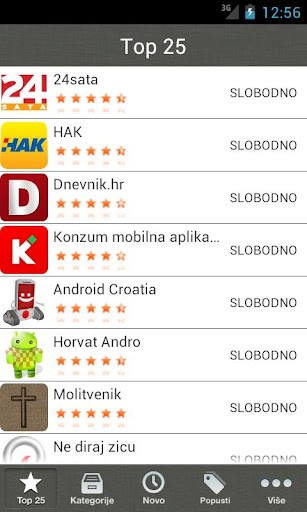 Aplikacije na hrvatskom