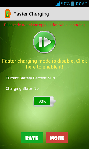 Faster Charging