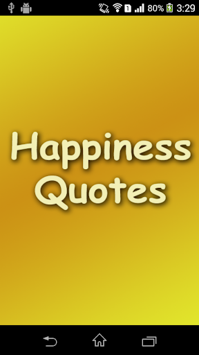 Happiness Quotes