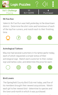  Logic Puzzles - Brain Fun  
