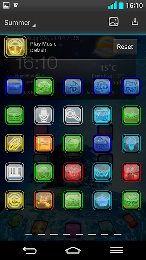 【免費個人化App】Next Launcher 3D: Summer Theme-APP點子