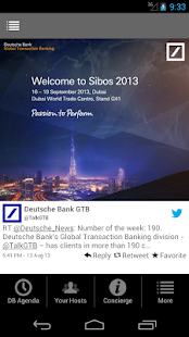 Deutsche Bank at SIBOS 2013