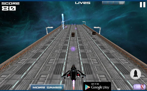 【免費賽車遊戲App】3D Space Racer-APP點子